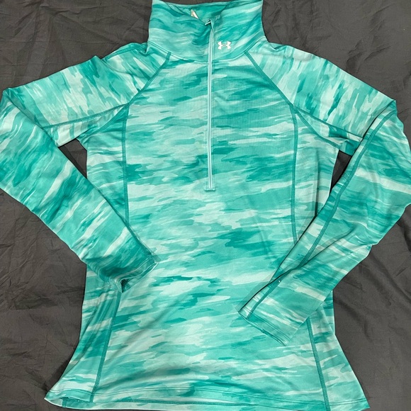 Under Armour Teal Long Sleeve Top - Picture 1 of 5